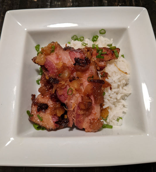 Girl Boss Pineapple Glazed Pork