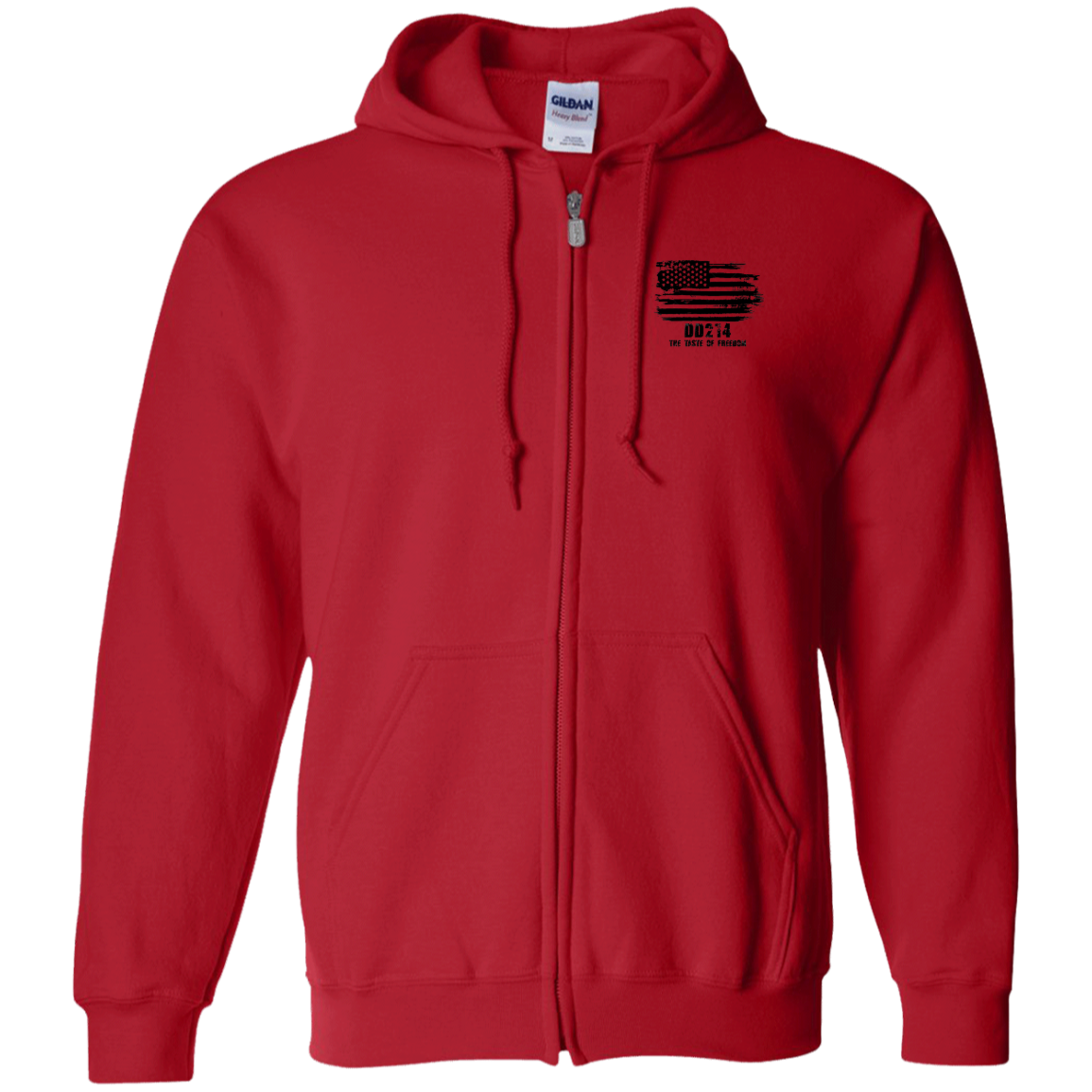 G186 Zip Up Hooded Sweatshirt