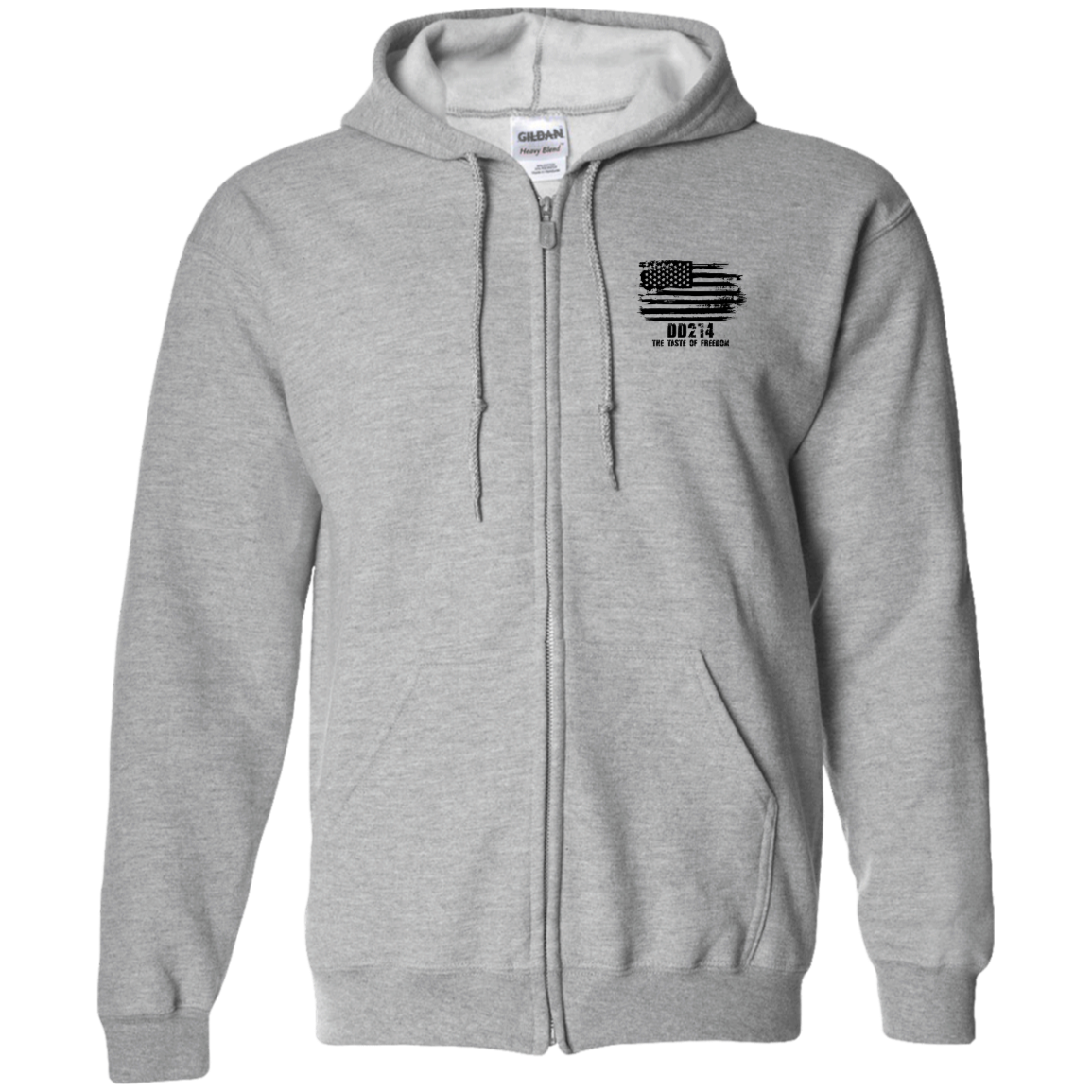 G186 Zip Up Hooded Sweatshirt