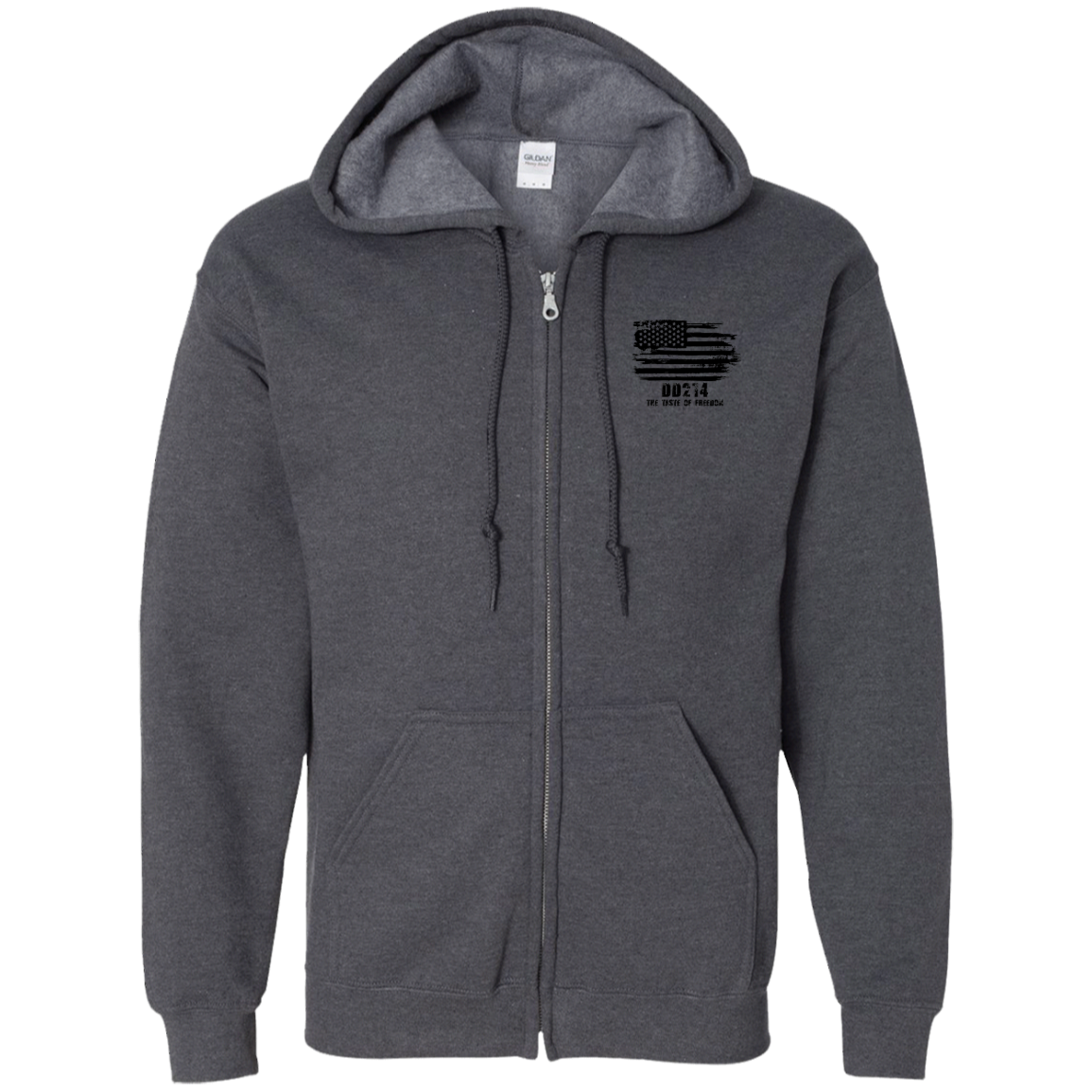 G186 Zip Up Hooded Sweatshirt