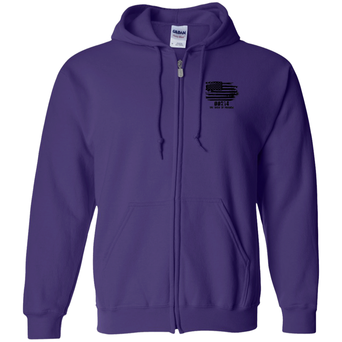 G186 Zip Up Hooded Sweatshirt